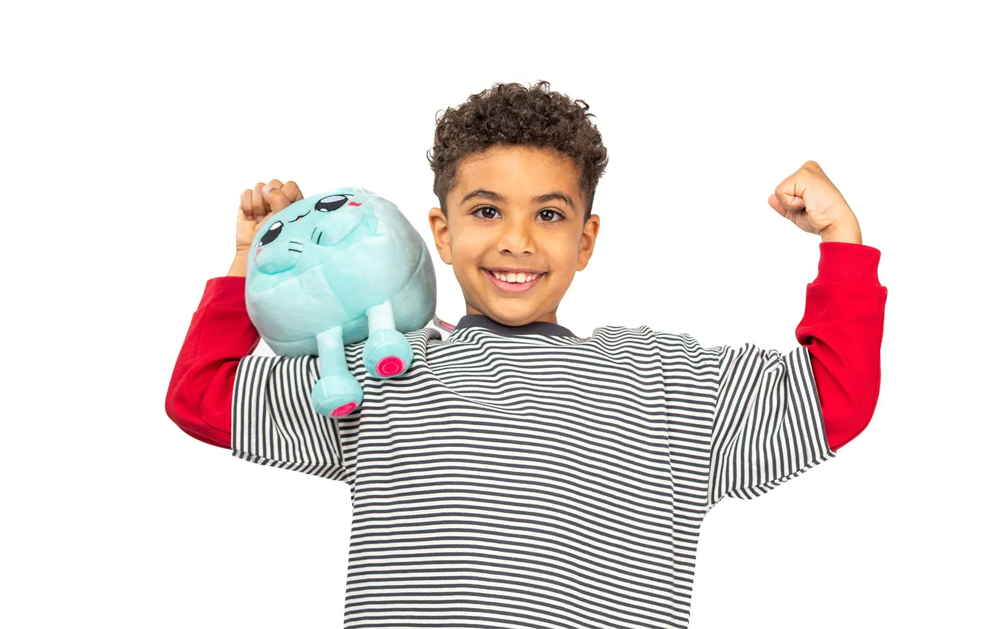 Child playing with Grem AI toy
